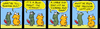 Cartoon: Urban Gerbils (small) by Danno tagged comic strip cartoon humor funny traditional art