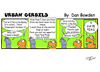 Cartoon: URBAN GERBILS. Peas (small) by Danno tagged urban,gerbils,cartoon,comic,strip,funny,published,weekly,newspaper,humor