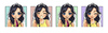 Cartoon: Avatars II (small) by ink-pop tagged freche,mädchen,avatar