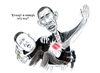 Cartoon: Enough is enough (small) by Stefan Kahlhammer tagged obama,jongun,jong,un,kim,barack,usa,korea,amerika,america,corea,north,nord,arsch,popo,nuclear,streit,klatsch,krieg,diktator,dictator,war,enough,genug,rakete,kahlhammer,bloed,gewalt,konflikt,caricature,karikatur,ironie,satire