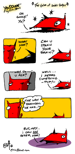 Cartoon: the valve (medium) by ericHews tagged eye,see,pop