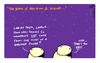 Cartoon: birth of science and religion (small) by ericHews tagged explanations,science,birth,start,origin,story,fiction,religion,versus,easy,reason
