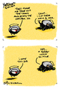 Cartoon: i hate this job (small) by ericHews tagged yo,dude,job,work,gross,thankless