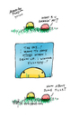 Cartoon: i wanna fly! (small) by ericHews tagged fly,drugs,metaphor,reality,society