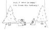 Cartoon: A chacun son arbre (small) by Kamagurka tagged noel,arbre,de