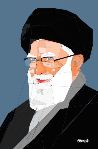 Cartoon: The leader (medium) by omar seddek mostafa tagged the,leader