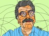 Cartoon: Artist Mohamed Abla 1 (small) by omar seddek mostafa tagged artist,mohamed,abla