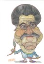 Cartoon: Artist Mohamed Abla 2 (small) by omar seddek mostafa tagged artist,mohamed,abla