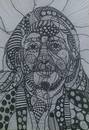 Cartoon: black and white (small) by omar seddek mostafa tagged black,and,white