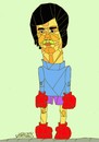 Cartoon: Bruce Lee (small) by omar seddek mostafa tagged bruce,lee