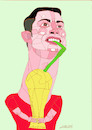 Cartoon: Cristiano Ronaldo (small) by omar seddek mostafa tagged cristiano ronaldo