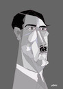 Cartoon: Hitler  Luck (small) by omar seddek mostafa tagged hitler,luck