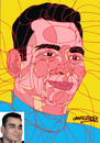 Cartoon: Interlaced lines (small) by omar seddek mostafa tagged omar,seddek