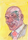 Cartoon: Mike Tyson (small) by omar seddek mostafa tagged mike,tyson