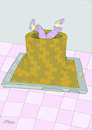 Cartoon: Mobile Deep Well (small) by omar seddek mostafa tagged mobile,deep,well