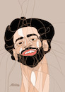 Cartoon: Mohamed Salah (small) by omar seddek mostafa tagged mohamed,salah