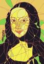 Cartoon: Mona Lisa in my own way (small) by omar seddek mostafa tagged mona,lisa,in,my,own,way