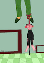 Cartoon: Monkey (small) by omar seddek mostafa tagged monkey