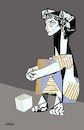 Cartoon: Picasso (small) by omar seddek mostafa tagged picasso