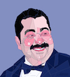 Cartoon: Tariq Abdel Aziz (small) by omar seddek mostafa tagged tariq,abdel,aziz,egyptian,actor