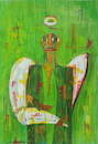 Cartoon: the angel (small) by omar seddek mostafa tagged the,angel