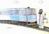 Cartoon: Train (small) by omar seddek mostafa tagged train