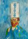 Cartoon: Van Gogh (small) by omar seddek mostafa tagged van,gogh