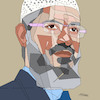 Cartoon: Zacker Nike (small) by omar seddek mostafa tagged zacker,nike