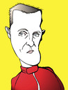 Cartoon: michael schumacher (small) by wolfi tagged schumacher schumi f1 comeback caricature germany