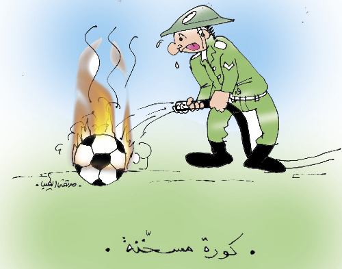 Cartoon: Football (medium) by murtoon tagged football