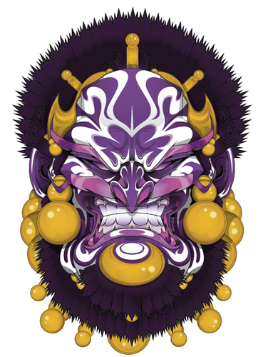 Cartoon: God of War - Kannon (medium) by Aleix tagged aleix,illustration,vector,illustrator,god