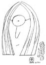 Cartoon: John Lennon (small) by serralheiro tagged john,lennon,caricature,draw