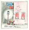 Cartoon: Brot auf Strich (small) by timfuzius tagged prostitution,brot,bäckerei,nachtbar,bordell,reeperbahn