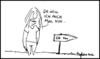 Cartoon: Dadaismus reloaded (small) by timfuzius tagged da,hier,wo,hin,her,oben,unten,hinten,vorne,ort,schild,reise