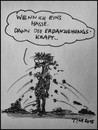 Cartoon: ERDE (small) by timfuzius tagged erde,erdanziehungskraft,weltraum,planeten