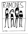 Cartoon: Ramones (small) by timfuzius tagged ramones,punk,rock