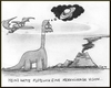 Cartoon: Vision (small) by timfuzius tagged vision,dino,weltall,planeten,dinosaurier,urzeit