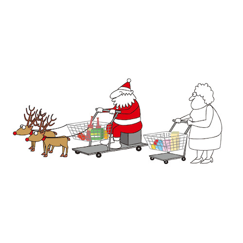 christmas shopping christmas shopping