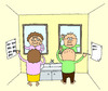 Cartoon: no title (small) by joruju piroshiki tagged hair wrinkle man woman