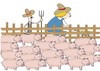 Cartoon: secret savings (small) by joruju piroshiki tagged secret,savings,money,animals,pig,husband,farm