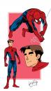 Cartoon: spidey (small) by Kris Zullo tagged spidey