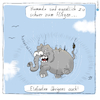 Cartoon: Fliegende Elefanten (small) by Grikewilli tagged hummel fliegen fallen insekten tiere elefanten glauben schwer gewicht