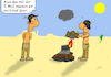 Cartoon: Indianer-Email (small) by Grikewilli tagged indianer cowboys mail email laptop notebook apple pc umts lte mobilfunk internet amerika wilderwesten cowboy usa medienkompetenz post telekom kommunikation lagerfeuer feuer rauch rauchzeichen beil kriegsbeil federn häuptling steppe wüste tipi