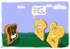 Cartoon: Toast-Solarium (small) by Grikewilli tagged solarium,toast,toaster,braun,sonnenbank,sonnenbrand,sonne,sonnencream,shine,bleaching,livestyle,goldkettchen,brot,verbrennen,sommer