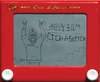 Cartoon: Happy 50 etch a sketch (small) by Mike Spicer tagged mikespicer,etchasketch,cartoon,humour,composition