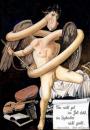 Cartoon: Naked Amor (small) by M Missfeldt tagged naked,amor,angel,young,man,barock,caravaggio,art,history