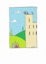 Cartoon: King of the Castle (small) by Kerina Strevens tagged king castle