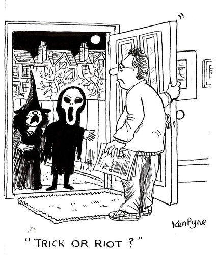 Cartoon: Halloween (medium) by Ken tagged halloween