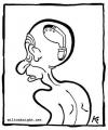 Cartoon: Stepped Upon (small) by Milton tagged mind,discouraged,depression