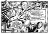 Cartoon: Stretch Johnson 1 (small) by Milton tagged milton,knight,youth,harlem,new,york